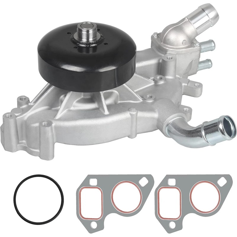 VEHITO Engine Water Pump w/ Thermostat For Chevy/GMC Silverado Sierra