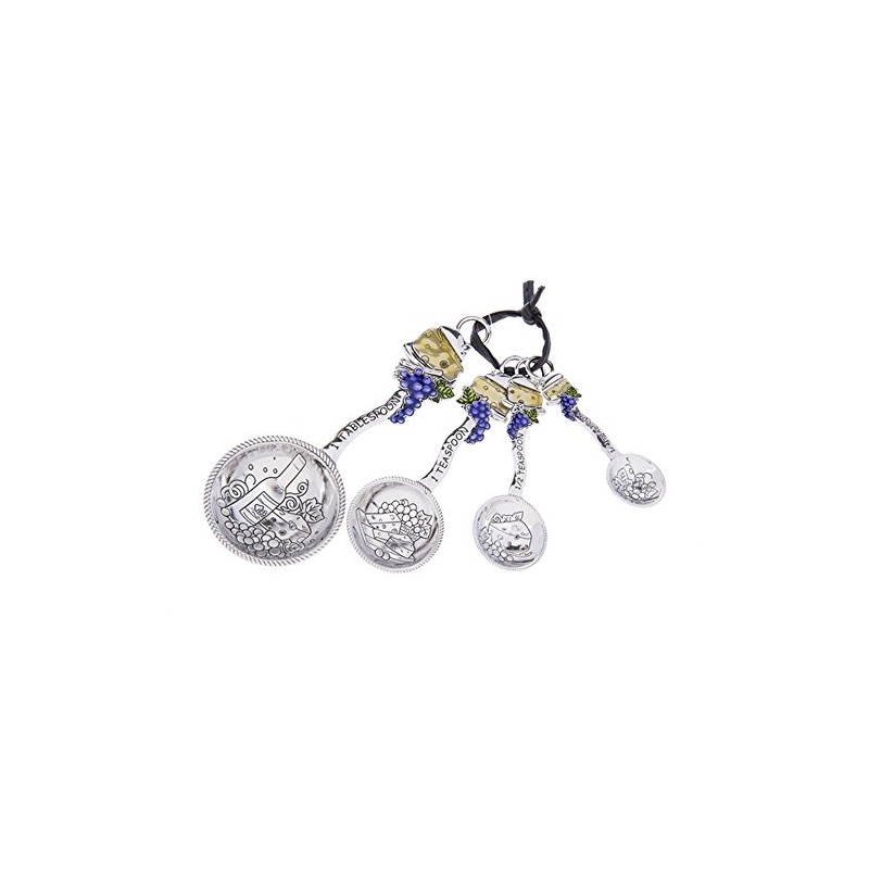 Ganz M.SPNS/CLR CHS:4PCSET,ZI Mouse/Cheese Measuring Spoons