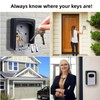 Lospu HY® Key Lock Box, 4 Digit Combination Key Storage