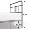 ZINUS Florence Metal Platform Bed Frame, Mattress Foundation, No Box
