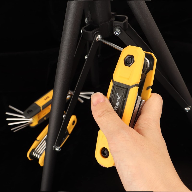 MULWARK 17pcs Folding Allen Wrench Set | Metric & Standard