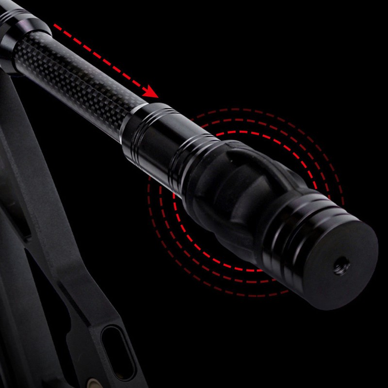 Bow Stabilizer 3K Carbon Fiber Reduce Vibration with Weights and