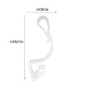 Simply Products 32 Giant Gutter Hooks for Hanging Outdoor Christmas
