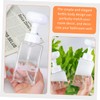 Baluue 2Pcs Refillable Foaming Soap Dispenser Pump Bottles for Kitchen