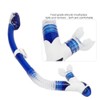 Whale Diving Breathing Tube Hose Professional Dry Underwater Snorkeling EquipmentBlue