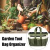 Garden Tool Bag with 8 Pockets,Garden Tool Storage Bag,Heavy Duty