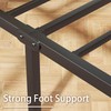 Fluest Twin Bed Frame with Headboard and Footboard, Metal Twin