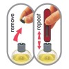 JM CAR VISION Pack De 3 Perfumeros Recargable, Rellenables Para