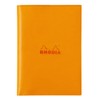 Rhodia cfa5pucvor PU Leather Cover, Orange (Stapled Notebook, A5, 0.2