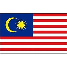 Super Tough 4'x6’ Premium Flag of Malaysia | Nylon Flag with Canvas Heading and Brass Grommets | USA-Made, Heavyweight Nylon | Outdoor Decor