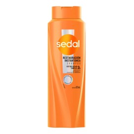 Sedal shampoo restauración instantánea ideal para reparar y dar fuerza al cabello dañado dejándolo supersuave y agradable al tacto 620 mL