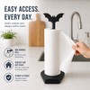 Gothic Bat Paper Towel Holder for Kitchen – Wooden Halloween