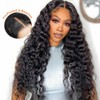 Wiggins Hair Loose Deep Wave Human Hair Wig 13x4 Transparent
