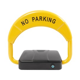 FXEIPOL Automatic Remote Control Parking Lock 98.43Ft Distance 6S Rise or Down Time Floor Mount Foldable Barrier Car Parking Spot Lock for Stations, Private Garages