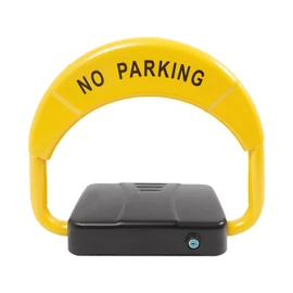 FXEIPOL Automatic Remote Control Parking Lock 98.43Ft Distance 6S Rise or Down Time Floor Mount Foldable Barrier Car Parking Spot Lock for Stations, Private Garages