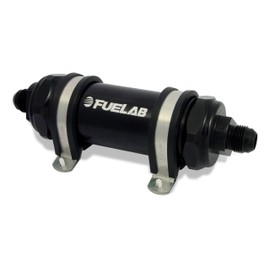 Fuelab 82803-1 Black 10 Micron Long Length In-Line Fuel Filter