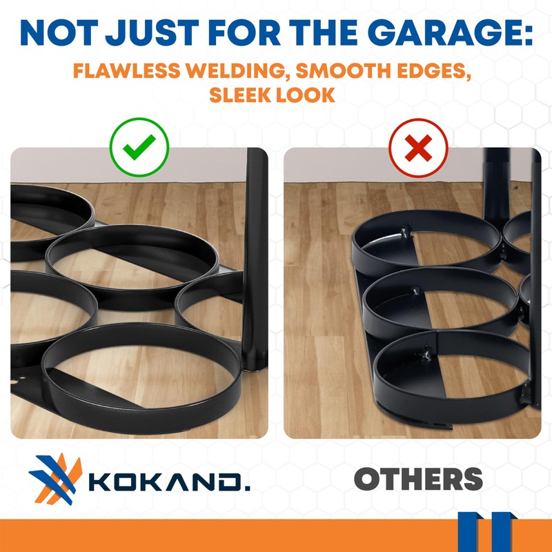 KOKAND Detachable Oxygen Tank Holder (8) for E, D, M9/C