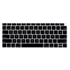HRH French AZERTY Language Silicone Keyboard Cover Skin for MacBook