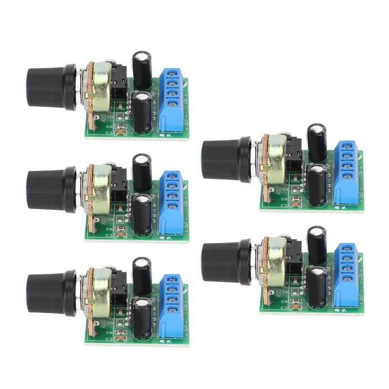 5PCS LM386 Power Amplifier Board Mini 0.5W to 10W Speaker