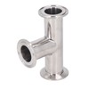 Pipe Tee Fitting 304 Stainless Steel Quick Connect Tube Joint