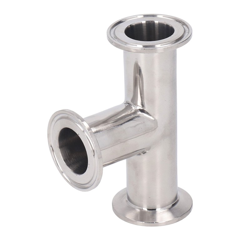 Pipe Tee Fitting 304 Stainless Steel Quick Connect Tube Joint