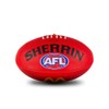 Sherrin AFL Replica All Surface Football, Red, Size 1