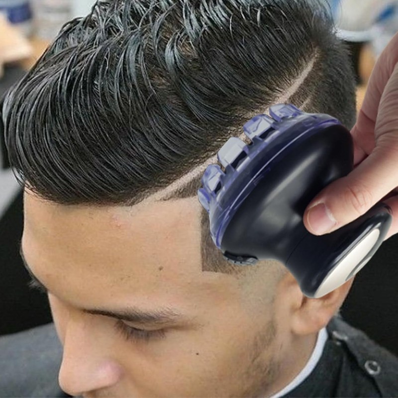 Cortadora de pelo rotativa para hombres, cortadora de pelo-inalámbrica
