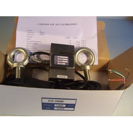 S-TYPE LOAD CELL HANGING/CRANE SCALE ALLOY STEEL,500 lb, 2 Eye Bolts, 20' Cable,NEW