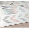 Rugs America MO50A Mint Lime Contemporary Geometric Area Rug 9'