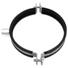 H&C VENT Galvanised Pipe Clamp Diameter 160 mm with Rubber