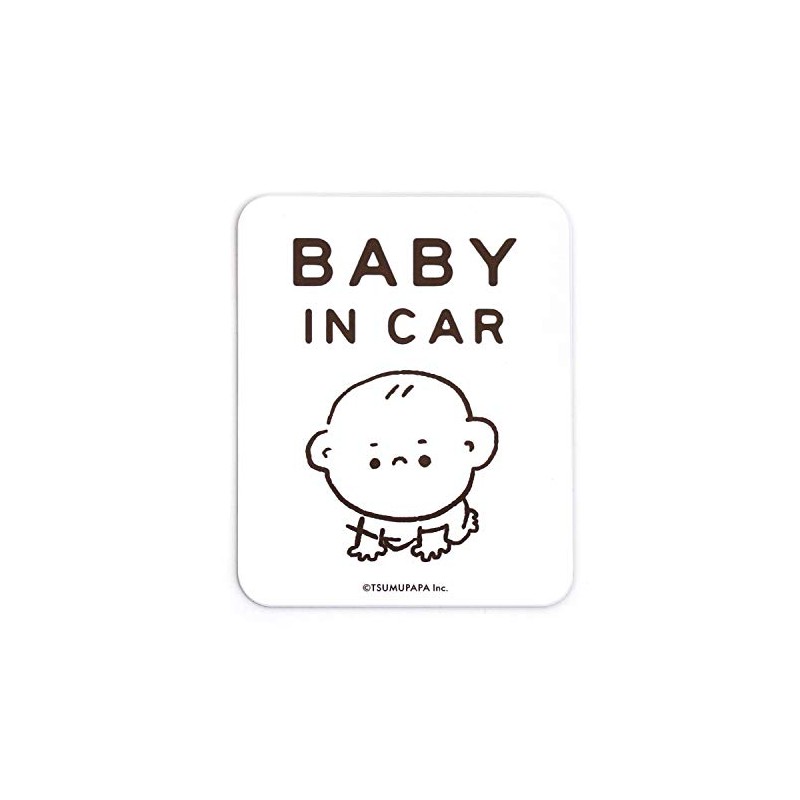 TSUMUPAPA BABY IN CAR Car Magnet