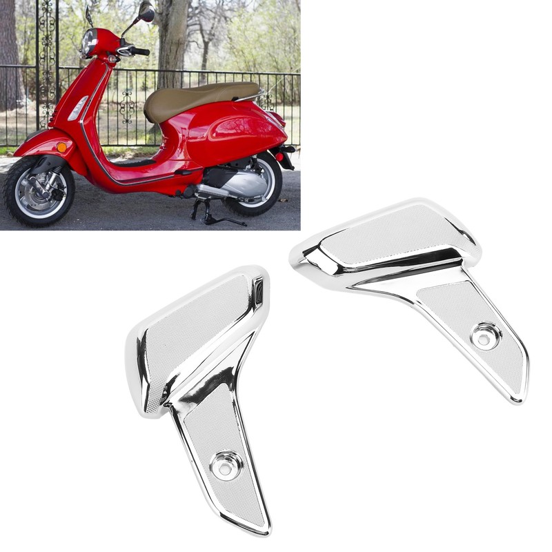 1 Pair Motorcycle Rear Foot Rest Electroplated Plastic Passenger Foot