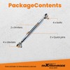 maXpeedingrods Front End Travel Limiters Universal Weld-on Quick Adjustable Mounting