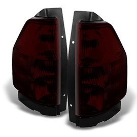 For GMC Envoy SUV Red Smoked Rear Tail Lights Brake Lamps Replacement Pair Left + Right Set