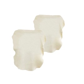 HOUSON Pack of 2 50 x 30 cm Chamois Leather Car Cleaning Cloth, Natural Leather Deerskin for Car Washing, Paint Care Windows and Cleaning