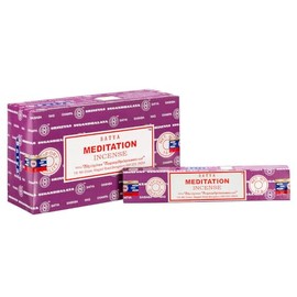 Satya Incense Sticks Meditation Incense Sticks 12 x 15 Grams 180Grams