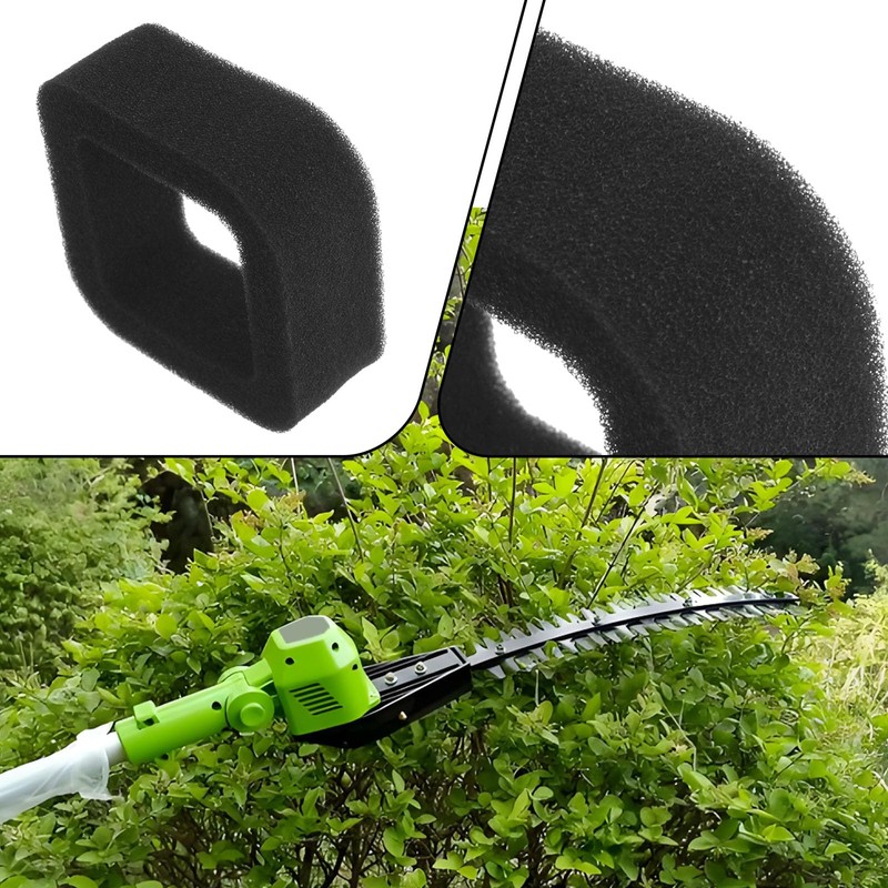 SG Store 4Pcs 45mm x 45mm Strimmer Air Filter Sponge
