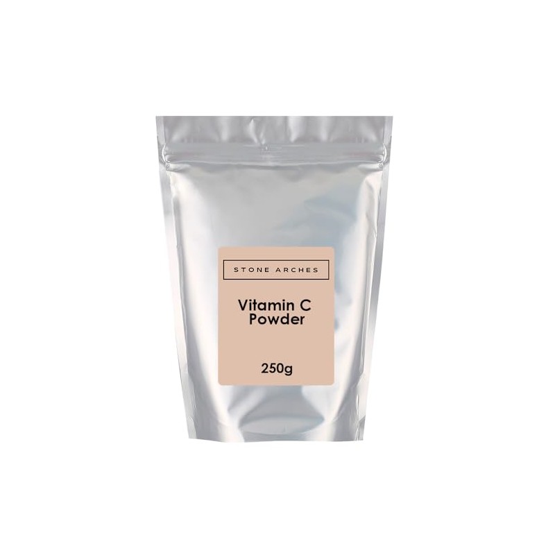 Vitamin C Powder (Ascorbic Acid) 250g by Stone Arches -