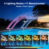 Pool Fountain with Lights | Solar Pool Fountain for Above