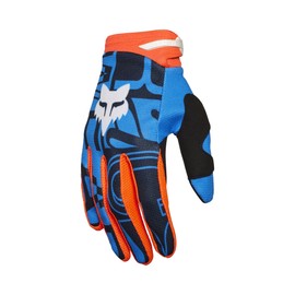 Fox Racing Men's 180 Motocross Dirt Bike Glove, True Blue Race Spec, Small