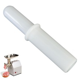 White Meat Grinder Stomper – 1PC Tamper Plunger Tool for Chopper, Sausage Stuffer & Mince Masher Attachments