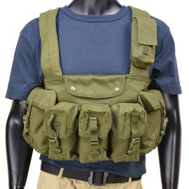 Condor Elite CR-001 7 Pocket Chest Rig Olive DRAB