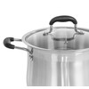 CONCORD Stainless Steel Stock Pot with Glass Lid (Induction Compatible)