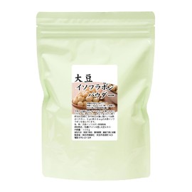 自然健康社 大豆イソフラボン パウダー 100g サプリ アグリコン型 サプリメント 粉末