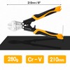 BOENFU Mini Bolt Cutters, Heavy Duty Wire Cutters, 8 inch