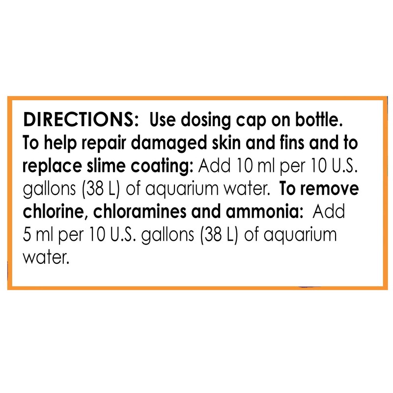 API MARINE STRESS COAT Saltwater Aquarium Water Conditioner 16-Ounce Bottle