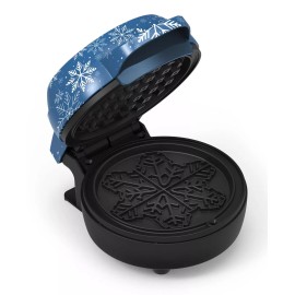 BELLA BLUE SNOWFLAKE MINI 4" WAFFLE MAKER SPECIAL EDITION NEW WITH BOX