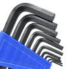 Dapetz ® 10PCs Imperial Hex Allen Key Expert Set Allan