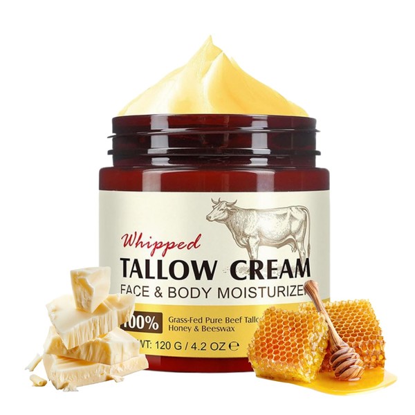 Rindertalg Creme - Beef Tallow Creme Bio - Whipped Tallow