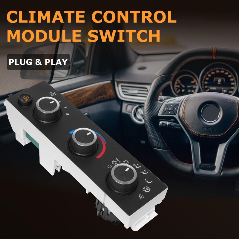 599-294 Front A/C Heater Climate Control Module Panel Compatible with